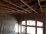 Roof of lounge to be insulated