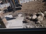 Replacing the concrete slab
