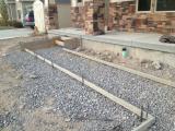 Pathway to front of house