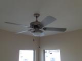 Office fan in place