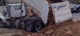 Dumper Pulling Away