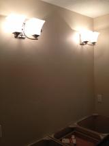 Main bathroom lighting