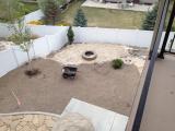 Fire pit from the deck