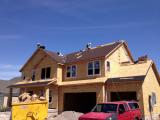Roof assembly of tiles