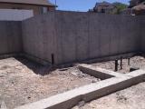 Plumbing Pipes Installed - Viewed from back to front 2